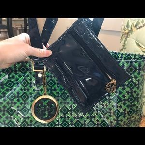 Tory Burch Bags - Tory Burch Clear and Printed Tote Tory Burch Bags - Tory Burch Clear and Printed Tote